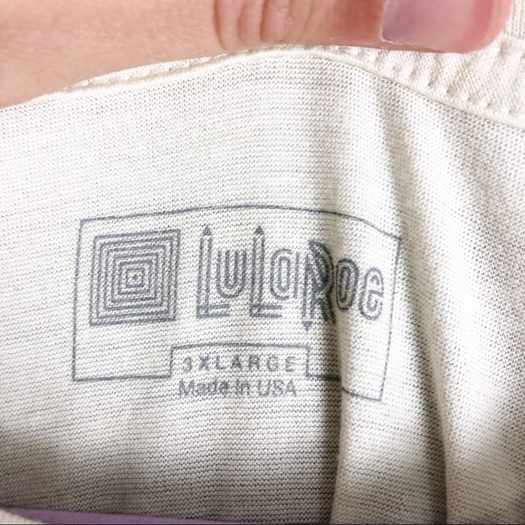 COPY - Lularoe men’s Patrick tee / off white / 3xl - Picture 2 of 4